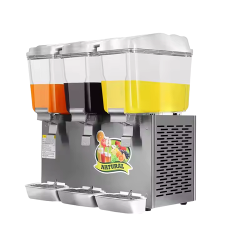 36L Juice Dispensers 12L Per Tank Stainless Steel