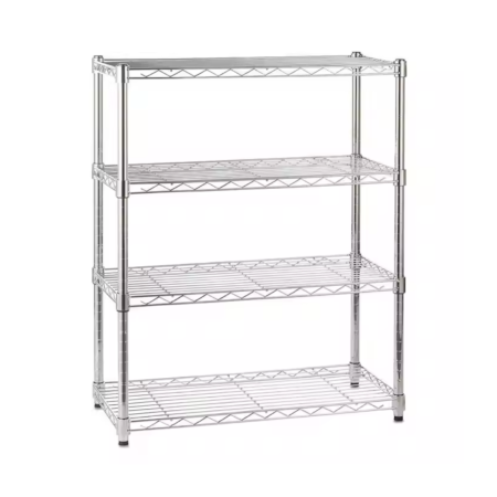 Storage Chrome Plated Wire Shelving Kitchen Room